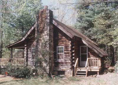 Rustic Log Cabin in NC - image